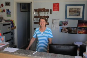 Lorraine at the Matilda Motel